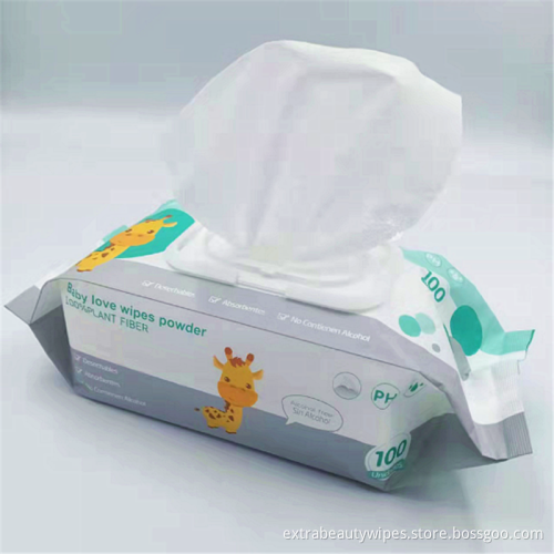 Logo Kustom Spunlace Baby Tender Wipes